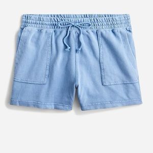 J. Crew Baby Blue Magic Rinse Patch Pocket Shorts